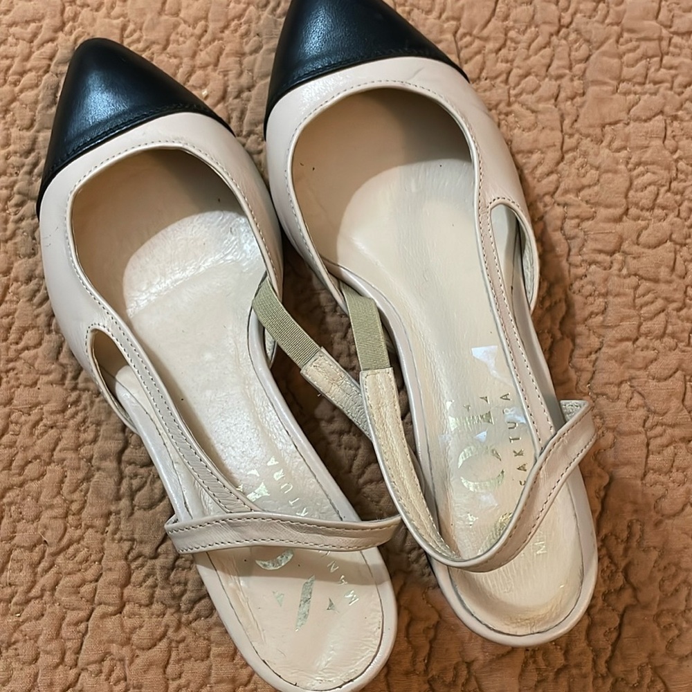Noe Manufaktura size 36 Chapman sling shoes block heels